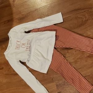 Rae Dunn Halloween Outfit size 6X